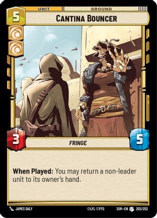Cantina Bouncer | Foil (202/252)  [Spark of Rebellion]