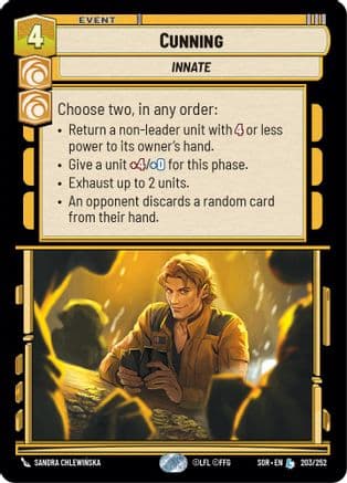 Cunning | Foil (203/252)  [Spark of Rebellion]