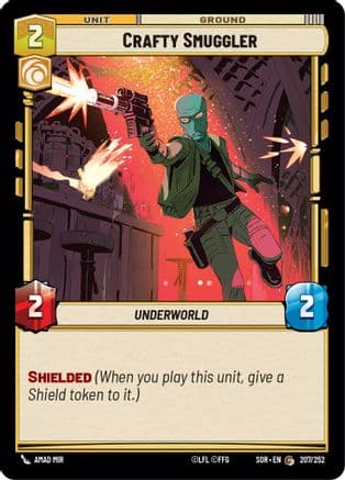 Crafty Smuggler | Foil (207/252)  [Spark of Rebellion]