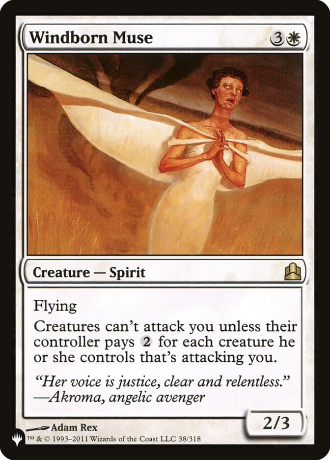 Windborn Muse |  (CMD-38) [The List]