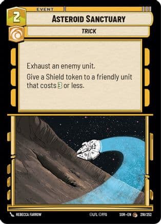 Asteroid Sanctuary | Foil (218/252)  [Spark of Rebellion]