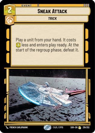 Sneak Attack | Foil (219/252)  [Spark of Rebellion]