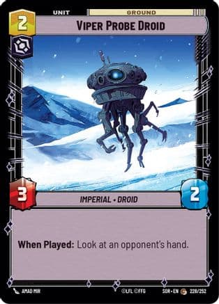 Viper Probe Droid |  (228/252)  [Spark of Rebellion]