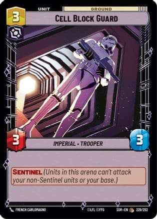 Cell Block Guard |  (229/252)  [Spark of Rebellion]