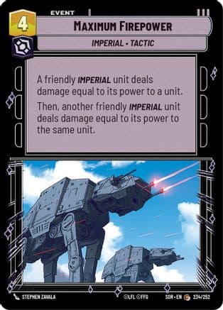 Maximum Firepower | Foil (234/252)  [Spark of Rebellion]