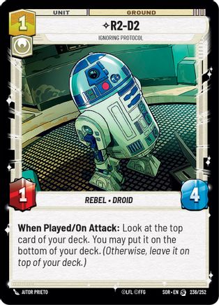R2-D2 - Ignoring Protocol |  (236/252)  [Spark of Rebellion]