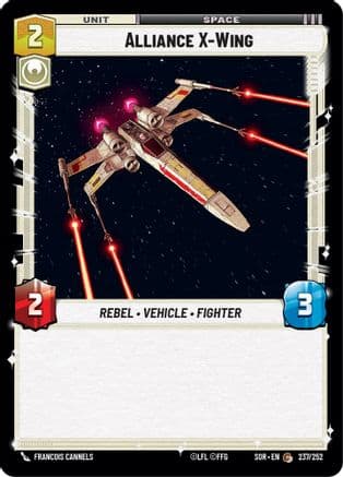 Alliance X-Wing | Foil (237/252)  [Spark of Rebellion]