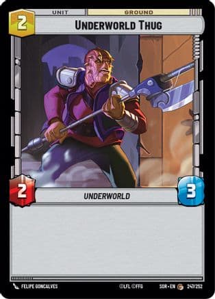 Underworld Thug |  (247/252)  [Spark of Rebellion]