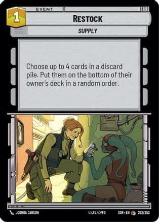 Restock | Foil (252/252)  [Spark of Rebellion]