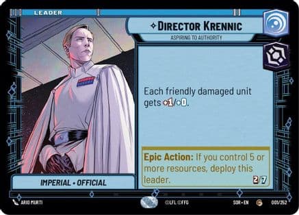 Director Krennic - Aspiring to Authority |  (001/252)  [Spark of Rebellion]