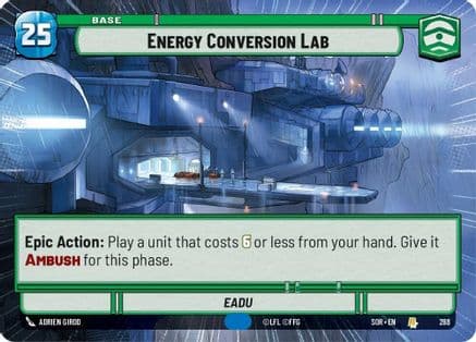 Energy Conversion Lab (Hyperspace) |  (288)  [Spark of Rebellion]