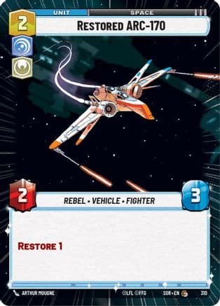 Restored ARC-170 (Hyperspace) |  (310)  [Spark of Rebellion]