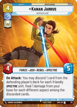 Kanan Jarrus - Revealed Jedi (Hyperspace) |  (313)  [Spark of Rebellion]