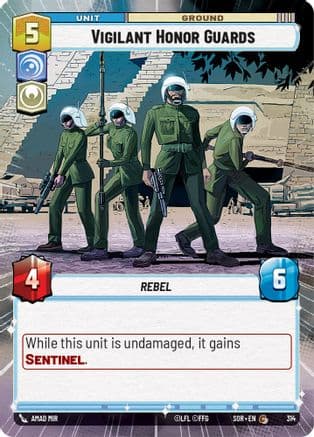 Vigilant Honor Guards (Hyperspace) |  (314)  [Spark of Rebellion]