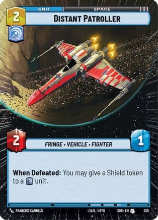 Distant Patroller (Hyperspace) |  (325)  [Spark of Rebellion]
