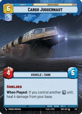 Cargo Juggernaut (Hyperspace) |  (333)  [Spark of Rebellion]