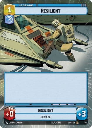 Resilient (Hyperspace) | Foil (334)  [Spark of Rebellion]