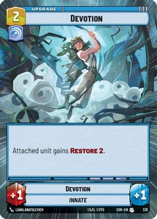 Devotion (Hyperspace) | Foil (335)  [Spark of Rebellion]