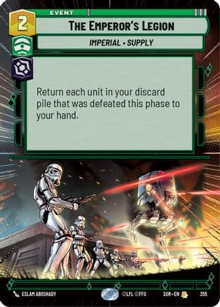 The Emperor's Legion (Hyperspace) |  (355)  [Spark of Rebellion]
