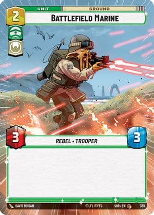 Battlefield Marine (Hyperspace) |  (359)  [Spark of Rebellion]