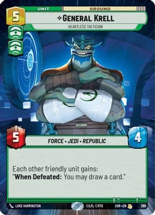 General Krell - Heartless Tactician (Hyperspace) |  (369)  [Spark of Rebellion]