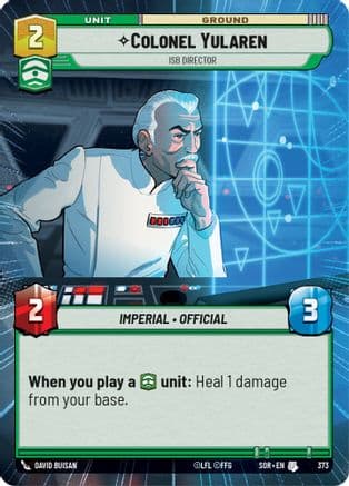 Colonel Yularen - ISB Director (Hyperspace) |  (373)  [Spark of Rebellion]