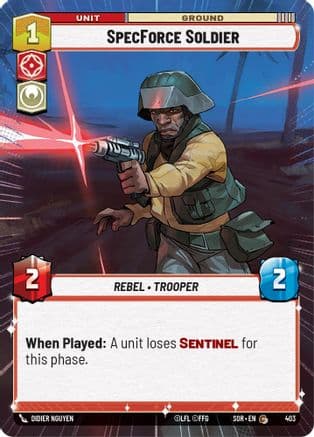 SpecForce Soldier (Hyperspace) |  (403)  [Spark of Rebellion]