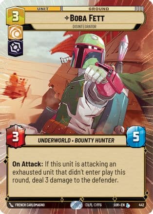 Boba Fett - Disintegrator (Hyperspace) |  (442)  [Spark of Rebellion]