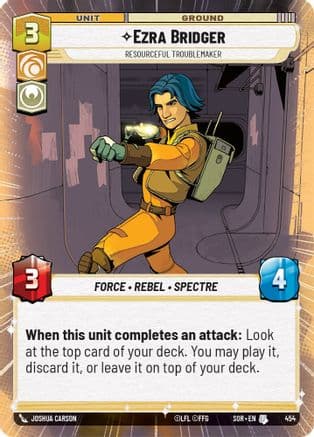 Ezra Bridger - Resourceful Troublemaker (Hyperspace) |  (454)  [Spark of Rebellion]