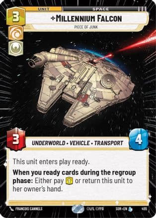 Millennium Falcon - Piece of Junk (Hyperspace) |  (455)  [Spark of Rebellion]