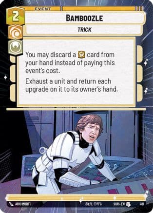 Bamboozle (Hyperspace) | Foil (461)  [Spark of Rebellion]