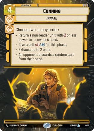 Cunning (Hyperspace) | Foil (465)  [Spark of Rebellion]