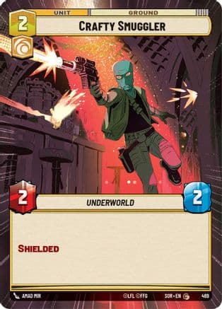 Crafty Smuggler (Hyperspace) | Foil (469)  [Spark of Rebellion]