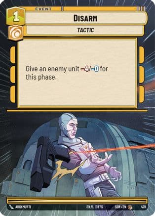 Disarm (Hyperspace) | Foil (478)  [Spark of Rebellion]