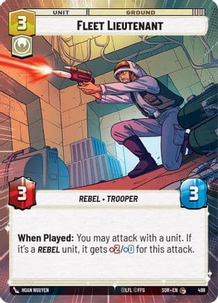 Fleet Lieutenant (Hyperspace) |  (498)  [Spark of Rebellion]