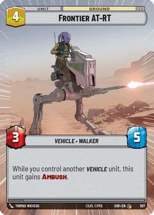 Frontier AT-RT (Hyperspace) |  (507)  [Spark of Rebellion]