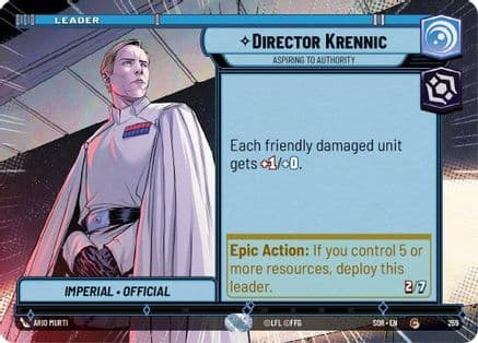 Director Krennic - Aspiring to Authority (Hyperspace) |  (269)  [Spark of Rebellion]