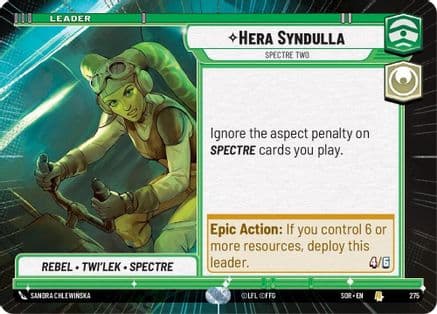 Hera Syndulla - Spectre Two (Hyperspace) |  (275)  [Spark of Rebellion]
