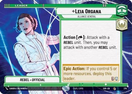 Leia Organa - Alliance General (Hyperspace) |  (276)  [Spark of Rebellion]