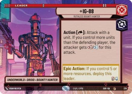 IG-88 - Ruthless Bounty Hunter (Hyperspace) |  (278)  [Spark of Rebellion]