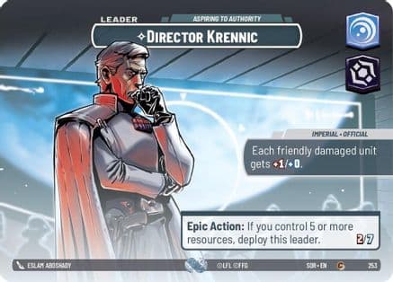 Director Krennic - Aspiring to Authority (Showcase) | Foil (253)  [Spark of Rebellion]