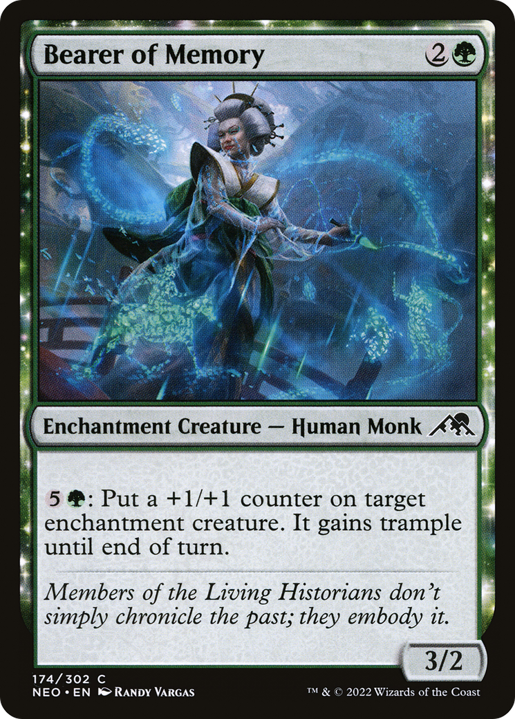 Bearer of Memory [Kamigawa: Neon Dynasty] Foil