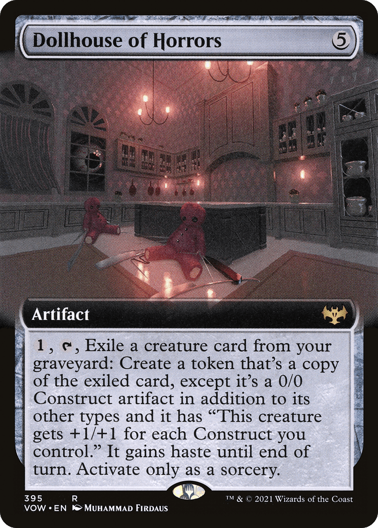 Dollhouse of Horrors (Extended Art) [Innistrad: Crimson Vow] Foil