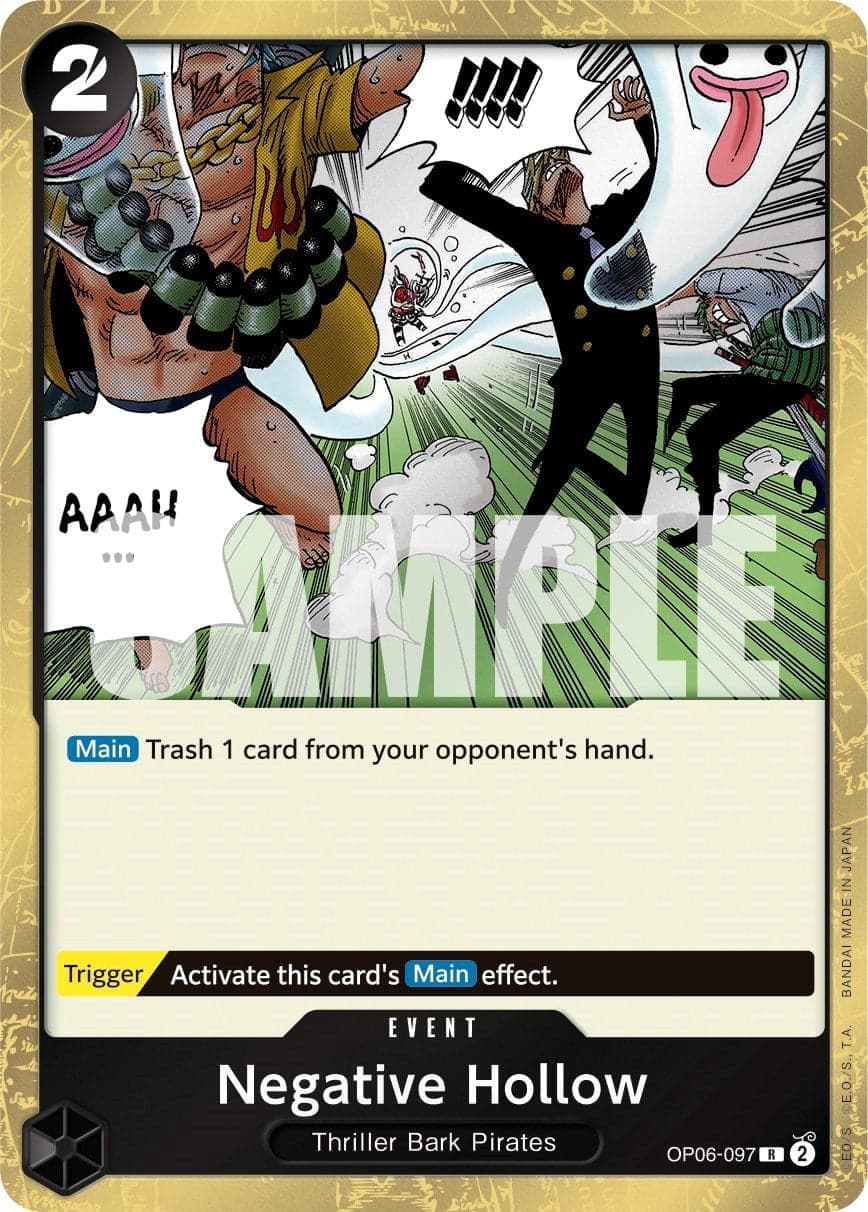 Negative Hollow [Wings of the Captain] Foil