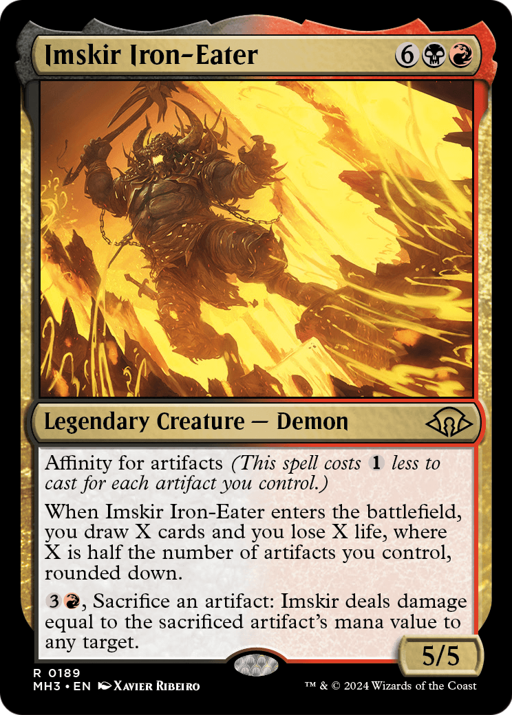 Imskir Iron-Eater [Modern Horizons 3] Foil