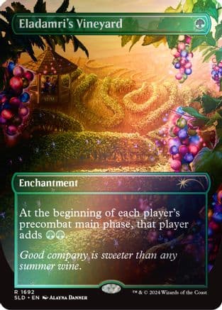 Eladamri's Vineyard (Rainbow Foil) (1692) [Secret Lair Drop Series]  Foil