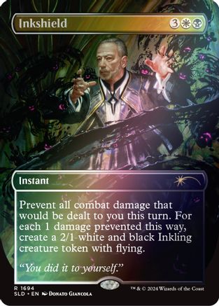 Inkshield (Rainbow Foil) (1694) [Secret Lair Drop Series]  Foil
