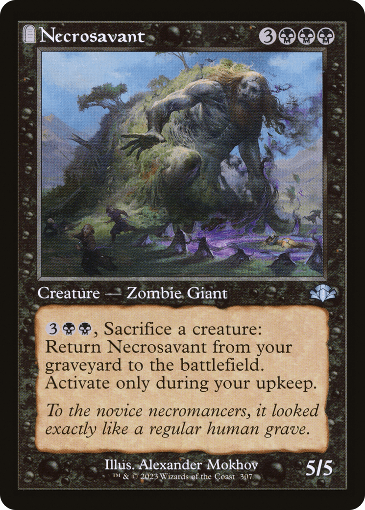 Necrosavant (Retro) [Dominaria Remastered] Foil