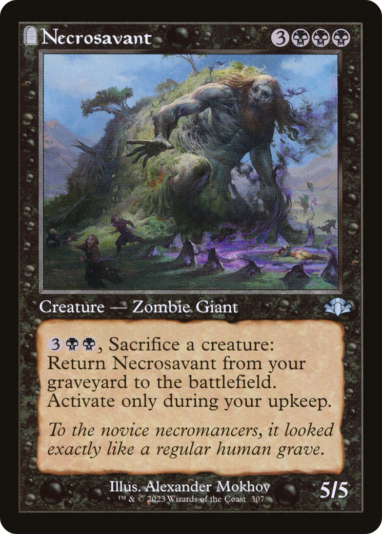 Necrosavant (Retro) [Dominaria Remastered] Foil