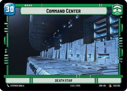 Command Center // Shield |  (23 // T02)  [Spark of Rebellion]